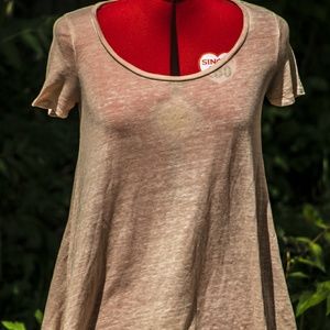 Urban Outfitters Burnout Trapeze Style Tee